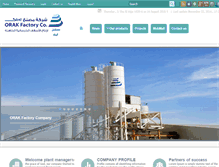 Tablet Screenshot of orakprecast.com
